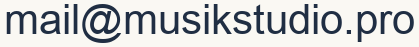E-Mail-Adresse als Grafik. Alternativ über den Kontakt-Link erreichbar.